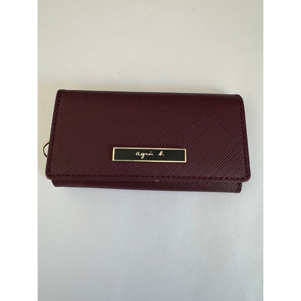 agnes b. Leather Key Holder